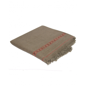Pure Woolen Brownish Grey Color Sawati Shawl SHL-070 Pure Woolen Brownish Grey Color Sawati Shawl SHL-070